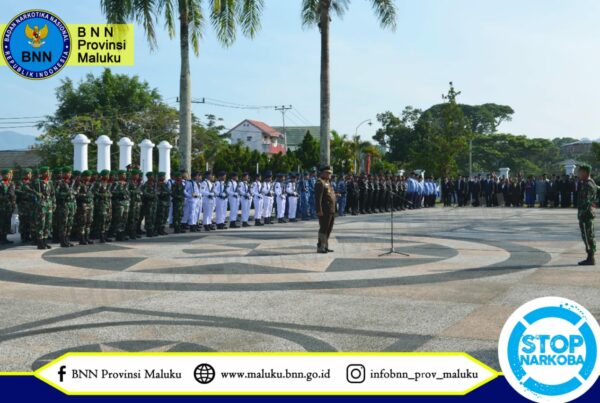 KEPALA BNN PROVINSI MALUKU HADIRI ZIARAH NASIONAL PERINGATAN HARI PAHLAWAN TAHUN 2019