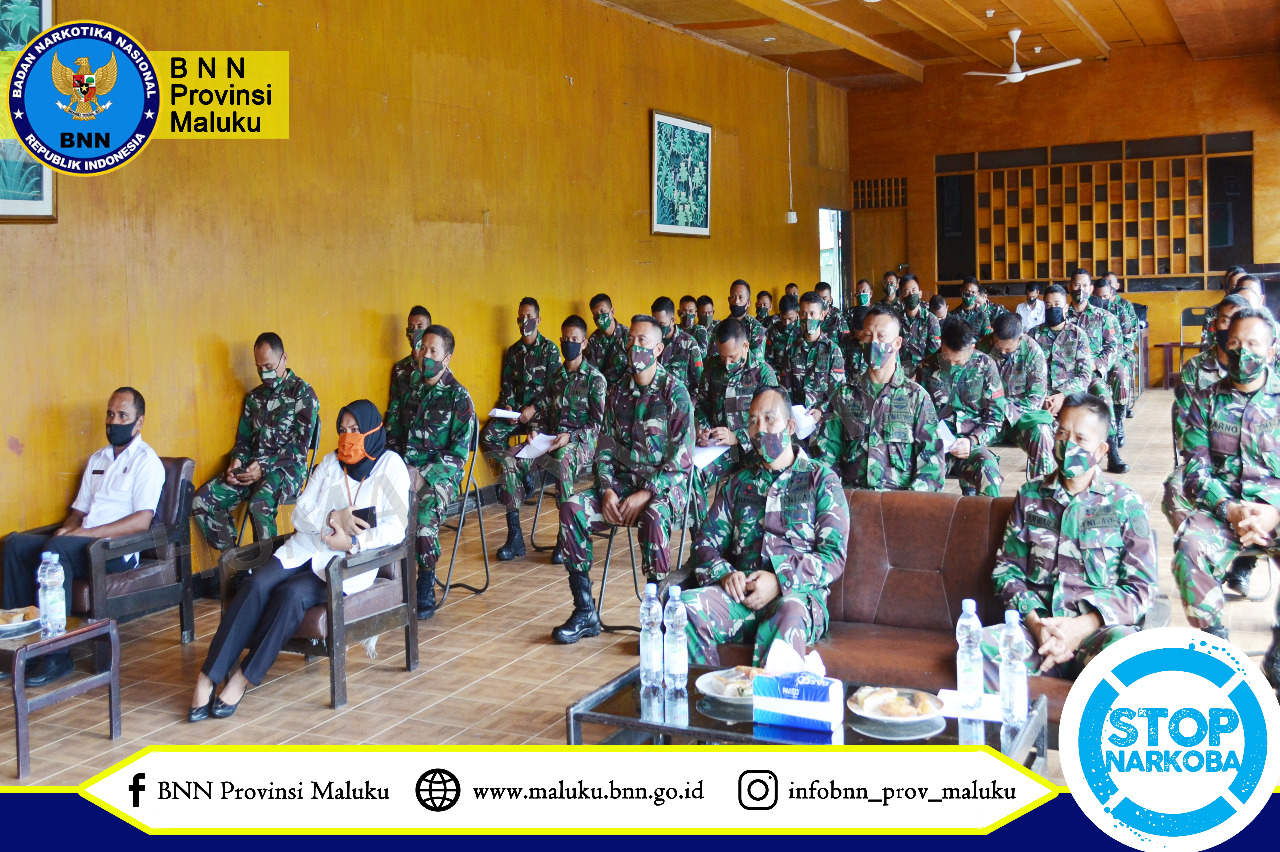 SOSIALISASI P4GN DAN TES URIN NARKOBA BAGI PRAJURIT BEKANGDAM XVI/PATTIMURA SOSIALISASI P4GN DAN TES URIN NARKOBA BAGI PRAJURIT BEKANGDAM XVI/PATTIMURA