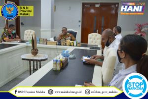 TEMUI GUBERNUR, KEPALA BNN PROVINSI MALUKU BAHAS HANI