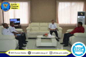 JALIN SINERGITAS, DPRD DUKUNG BNN PROVINSI MALUKU BERANTAS NARKOBA