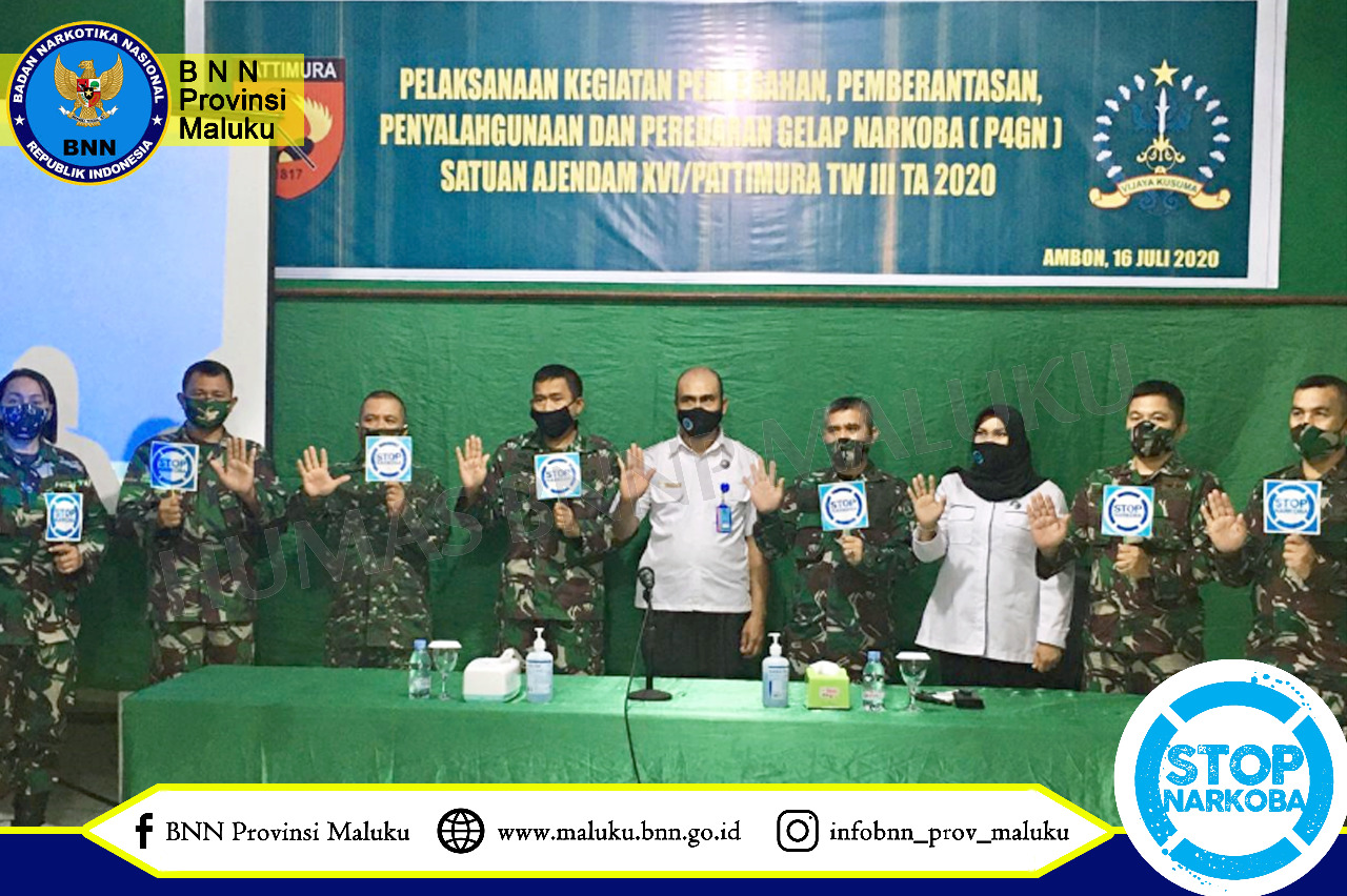 PERANGI NARKOBA, INI YANG DILAKUKAN AJENDAM XVI/PATTIMURA PERANGI NARKOBA, INI YANG DILAKUKAN AJENDAM XVI/PATTIMURA