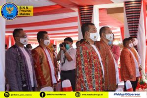 KEPALA BNNP MALUKU IKUTI UPACARA HUT PROVINSI MALUKU