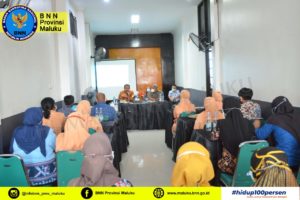KEPALA BNNP MALUKU TATAP MUKA PEGAWAI BNN KOTA TUAL