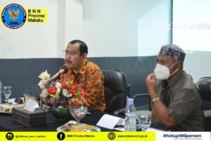 KEPALA BNNP MALUKU TATAP MUKA PEGAWAI BNN KOTA TUAL