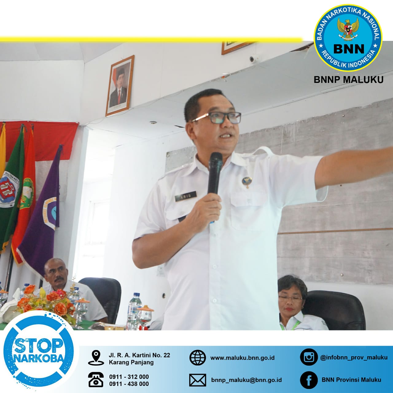 BNNP MALUKU BIDIK GENERASI MILLENIAL WUJUDKAN INDONESIA EMAS TANPA NARKOBA BNNP MALUKU BIDIK GENERASI MILLENIAL WUJUDKAN INDONESIA EMAS TANPA NARKOBA