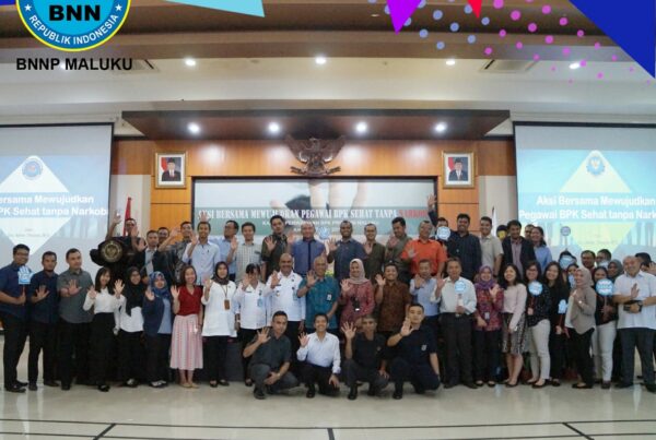 Aksi Bersama BNN dan BPK Wujudkan Pegawai Sehat tanpa Narkoba