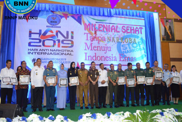 Peringati HANI 2019, BNN Maluku Ajak Instansi Saling Bersinergi
