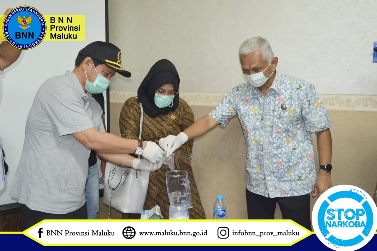 TEMUKAN BARANG BUKTI NARKOTIKA, BNNP MALUKU MUSNAHKAN 49,78 GRAM SHABU TEMUKAN BARANG BUKTI NARKOTIKA, BNNP MALUKU MUSNAHKAN 49,78 GRAM SHABU