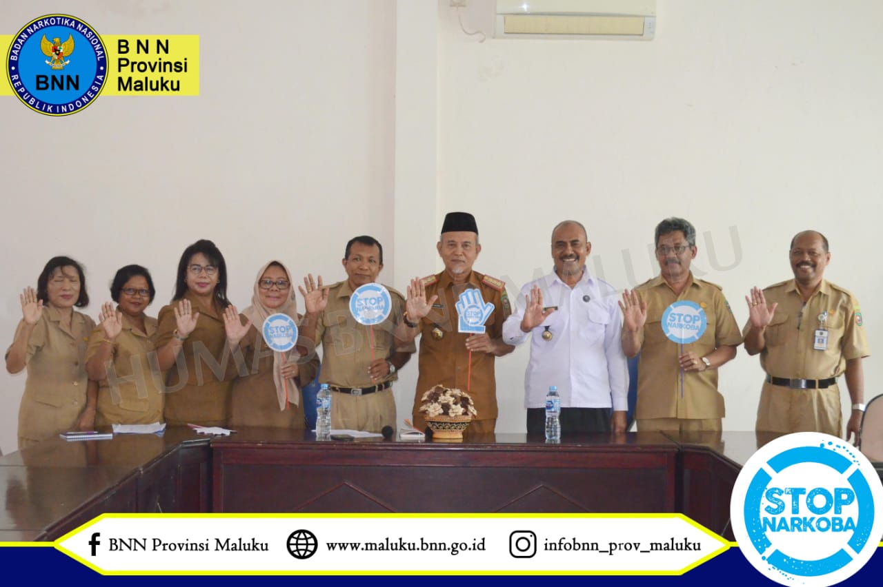 IMPLEMENTASI PERMENDAGRI NOMOR 12 TAHUN 2019, DINAS KOPERASI UKM PROVINSI MALUKU SOSIALISASIKAN BAHAYA NARKOBA KEPADA PEGAWAI IMPLEMENTASI PERMENDAGRI NOMOR 12 TAHUN 2019, DINAS KOPERASI UKM PROVINSI MALUKU SOSIALISASIKAN BAHAYA NARKOBA KEPADA PEGAWAI