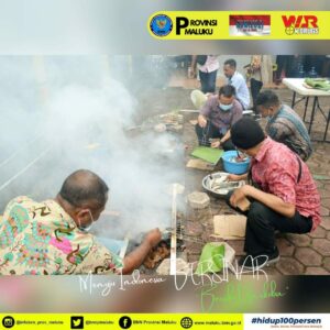 KUNJUNGAN KERJA KEPALA BNNP MALUKU DALAM RANGKA LAUNCHING DESA BERSINAR DAN KAMPUNG TANGGUH DI NEGERI KABAUW