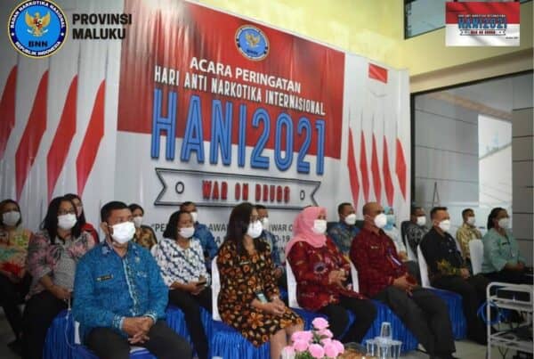 PUNCAK PERINGATAN HARI ANTI NARKOTIKA INTERNASIONAL TAHUN 2021