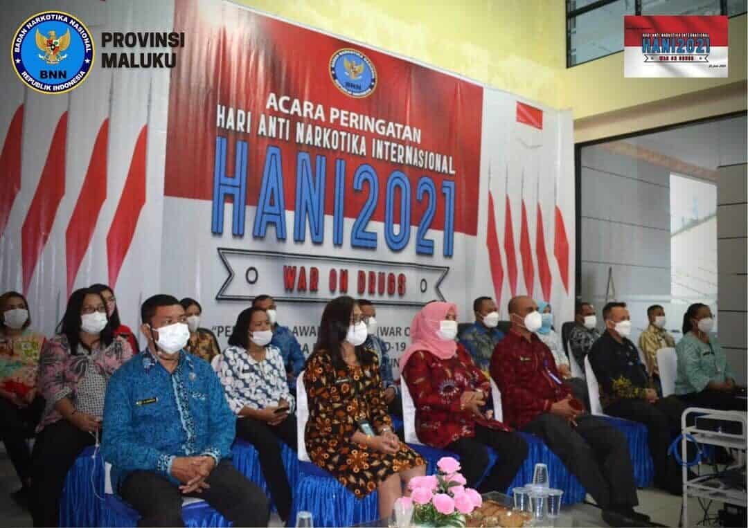 PUNCAK PERINGATAN HARI ANTI NARKOTIKA INTERNASIONAL TAHUN 2021 PUNCAK PERINGATAN HARI ANTI NARKOTIKA INTERNASIONAL TAHUN 2021