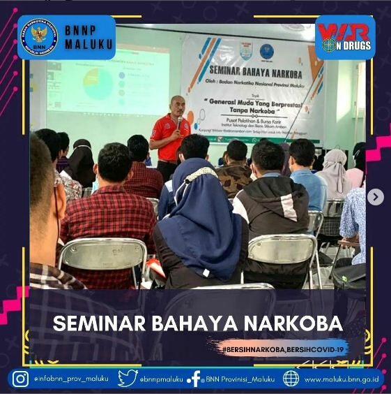 SEMINAR BAHAYA NARKOBA "GENERASI MUDA BERPRESTASI TANPA NARKOBA" SEMINAR BAHAYA NARKOBA “GENERASI MUDA BERPRESTASI TANPA NARKOBA”