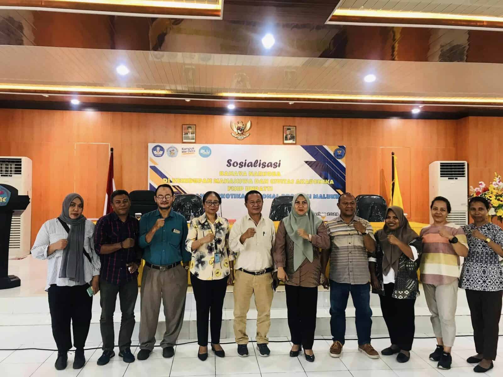 CEGAH NARKOBA DILINGKUNGAN KAMPUS BNNP MALUKU SOSIALISAIKAN P4GN CEGAH NARKOBA DILINGKUNGAN KAMPUS BNNP MALUKU SOSIALISAIKAN P4GN