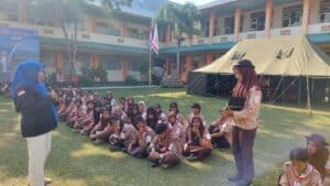 Sosialisasi Bahaya Narkoba pada Kegiatan Scout Leadership Camp Tahun 2023