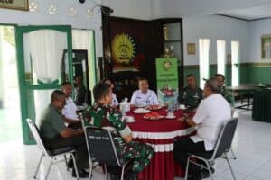 KUNJUNGAN KERJA IRWIL I ITTAMA BNN RI KE RESIMEN INDUK KODAM (RINDAM) XVI / PATTIMURA