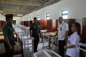 IRWIL I ITTAMA BNN RI TINJAU LOKASI REHABILITASI DODIK RESIMEN INDUK KODAM (RINDAM) XVI/PATTIMURA