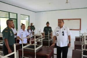 IRWIL I ITTAMA BNN RI TINJAU LOKASI REHABILITASI DODIK RESIMEN INDUK KODAM (RINDAM) XVI/PATTIMURA