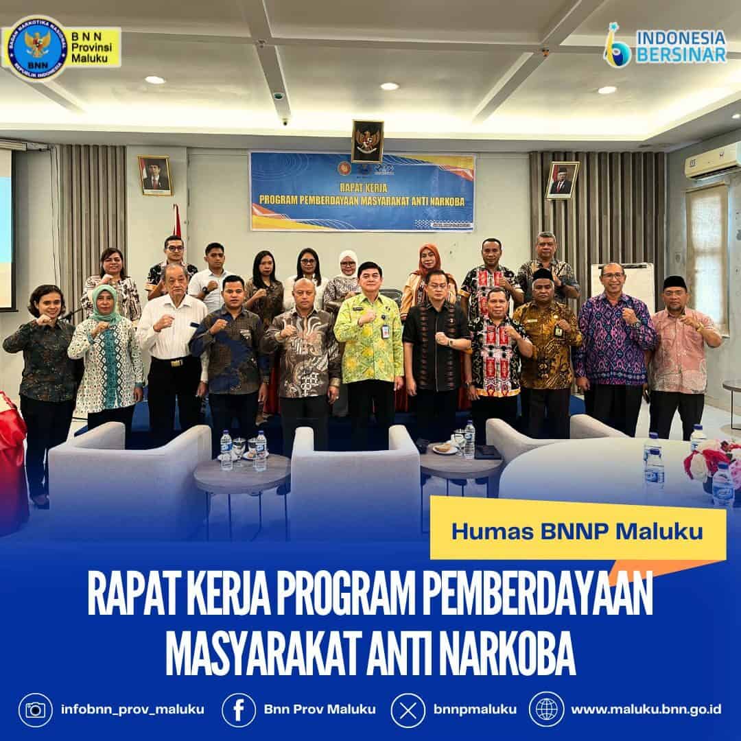 RAPAT KERJA PROGRAM PEMBERDAYAAN MASYARAKAT ANTI NARKOBA RAPAT KERJA PROGRAM PEMBERDAYAAN MASYARAKAT ANTI NARKOBA