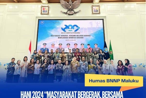 HANI 2024 “MASYARAKAT BERGERAK BERSAMA MELAWAN NARKOBA MENUJU INDONESIA BERSINAR