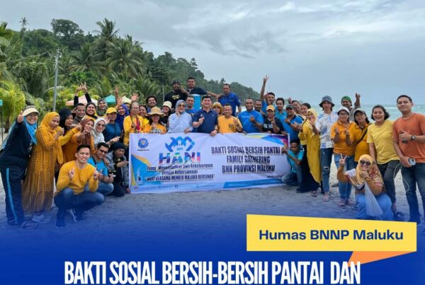 Bersih-Bersih Pantai dan Family Gathering dalam rangka Pasca HANI 2024
