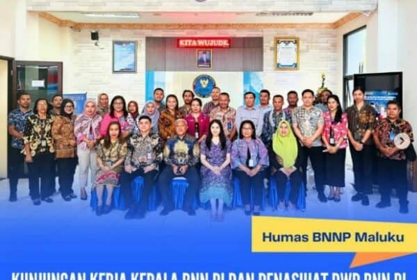 Kunjungan Kerja Kepala BNN RI Ke BNN Provinsi Maluku