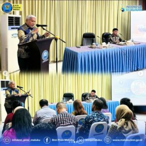 Kunjungan Kerja Kepala BNN RI Ke BNN Provinsi Maluku