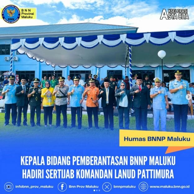 UPACARA SERAH TERIMA JABATAN KOMANDAN LANUD PATTIMURA UPACARA SERAH TERIMA JABATAN KOMANDAN LANUD PATTIMURA